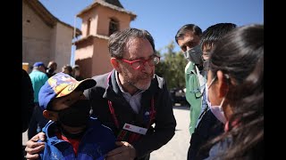 Viaje del Ministro García a Socoroma, en Putre