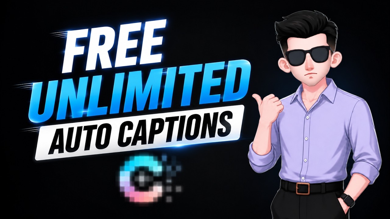 FREE & UNLIMITED Auto Captions 🤯 | AI Caption Generator