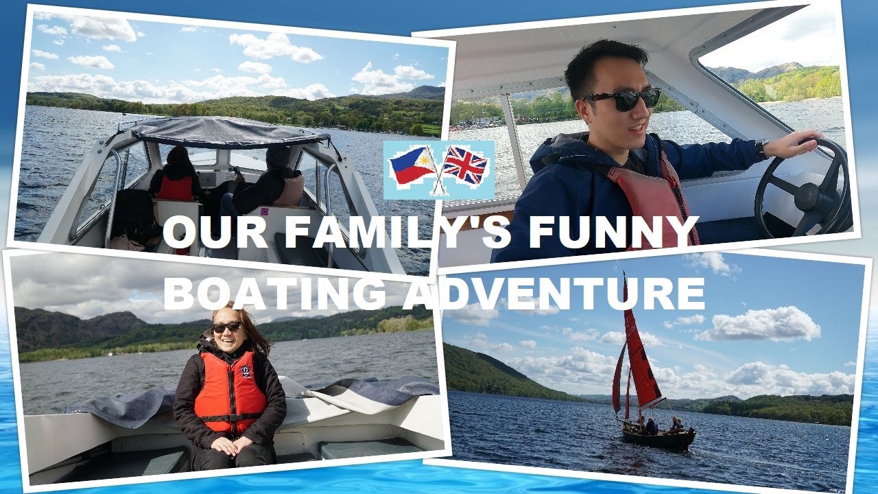 OUR FAMILY'S BOATING ADVENTURE AT CONISTON WATER, LAKE DISTRICT, UK I ASH & RUTH