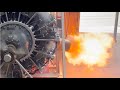 14気筒全てのピストンに三菱の刻印が…ダグラスDCｰ3旅客機　星型エンジンのレストア　Radial engine エンジンスタート風景2021