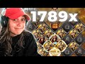 Huge 1789x win on the cage slot