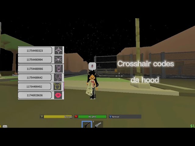 Roblox Da Hood Crosshair Codes✨ - Youtube