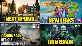 GTA 6 NEW LEAKS | SCARFALL 2.0 NEW UPDATE | ARENA BREAKOUT INDIA RELEASE | NEW STATE MOBILE UPDATE 🔥