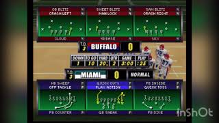 Buffalo Vs. Miami 1/2 | Madden Football 64
