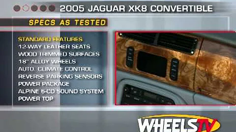 2005 Jaguar XK8 Convertible Test Drive