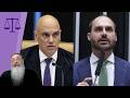 DPU diz que MORAES NÃO pode ser JUIZ por que é PRINCIPAL VÍTIMA em caso de EDUARDO BOLSONARO