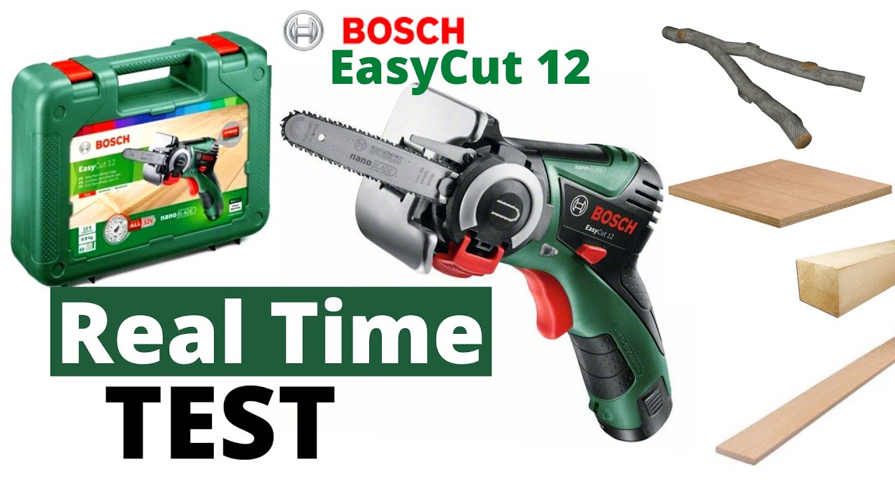 The mini chainsaw: Bosch Easycut 12 