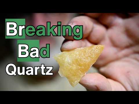 QUARTZ Is Not Fun In Flintknapping - Breaking Bad Rock