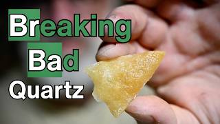 QUARTZ Is Not Fun In Flintknapping - Breaking Bad Rock