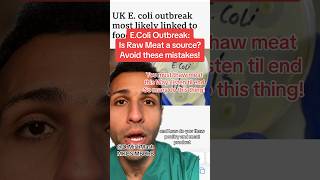 Doctor explains safe way to defrost meat and poultry: Limit E Coli Infections. #foodmicrobiology