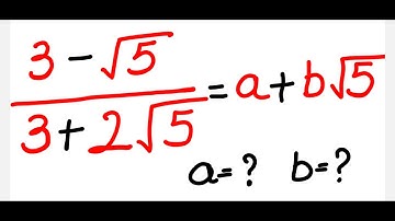 IX Grade: Number System - Rationalise the denominator example. Find the values of a and b.