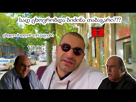 VLOG ● სად ცხოვრობდა ბიძინა თაბაგარი? ● ცხელი ძაღლის ლოკაციები ● სკეტჩი ●