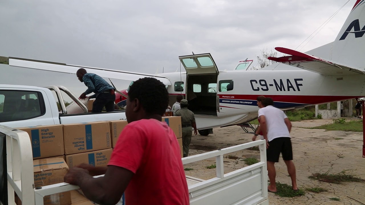 Drone Video Shows Flattened Mozambique Landscape After Cyclone Kenneth