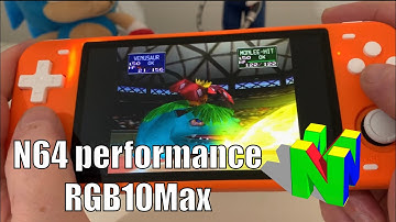 RGB10 Max - RetroOZ - N64 Performance Testing (Long Play)
