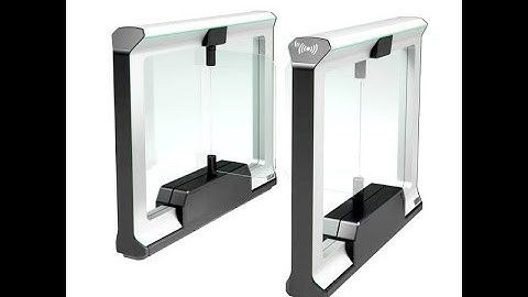 CE approved RFID interface bi-direction security turnstile barrier speed gate access control-Zento