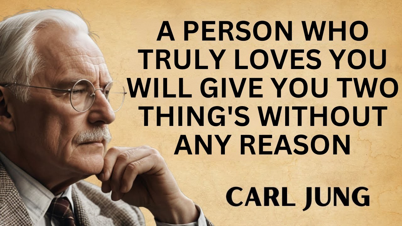 A Person Who Truly Loves You Will Always Give You THESE 2 Things | Psychology Facts by Carl Jung