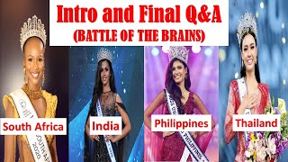 Africa/Asia-Pacific Candidates-Battle of the Brains: Who Is Your Bet?