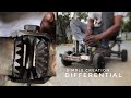 How to make differentialused wastes parts25cc engine power test defferentiolwheel25cc engine