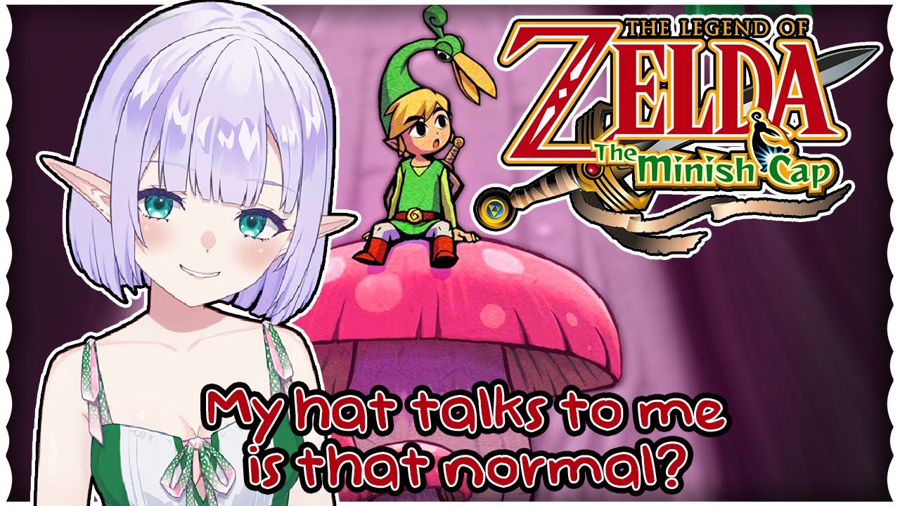 【The Legend of Zelda: The Minish Cap】I'm going to marry my hat in the 3rd dungeon