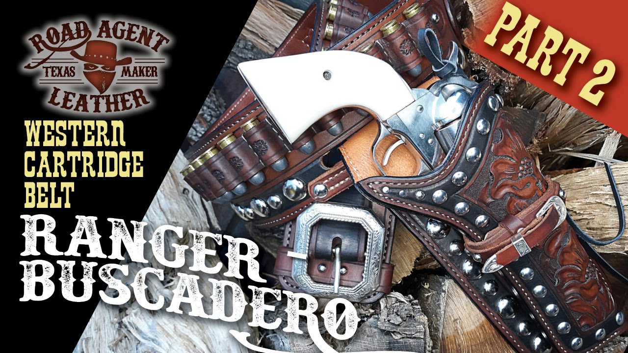 Making a Western Style Cowboy Cartridge Belt YouTube