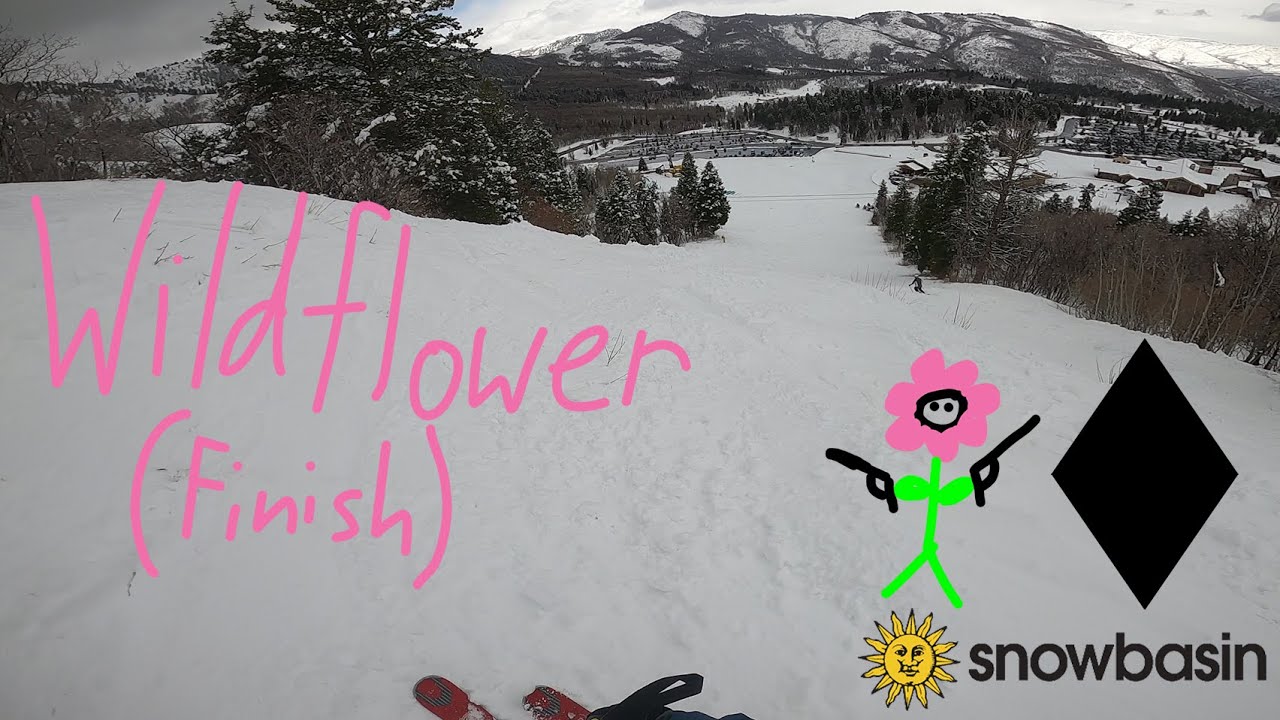 Wildflower Finish (Black Diamond) @ Snowbasin, UT (April, 2022)
