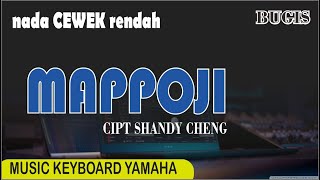 Karaoke bugis mappoji || tanpa vokal cipt shandy cheng