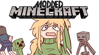 Playing Modded Minecraft For The First Time