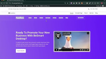 How to Design Header & Footer | Blog Page & Single Post Page Design || Alamgir H Kobir