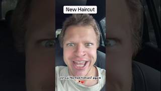 Jynxzi gets New Haircut 💔 (It gets Worse) #jynxzi #tiktok #new #haircut #bald #nerf #eyebrows