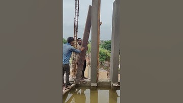 Amazing trick for removal shuttering of columns #ytshorts #column #shuttering
