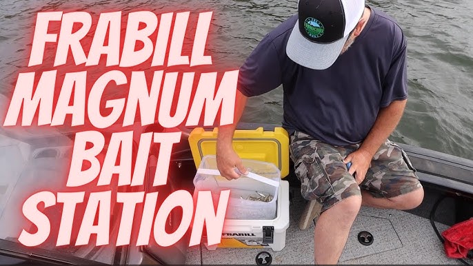 The Best Live Bait Cooler? Frabill Magnum Bait Station 