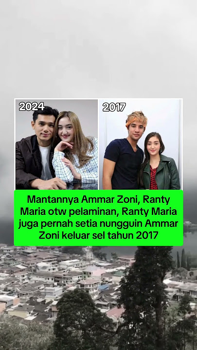 ternyata ranty maria pernah setia nunggu ammar zoni keluar penjara tahun 2017 #ammarzoni #rantymaria
