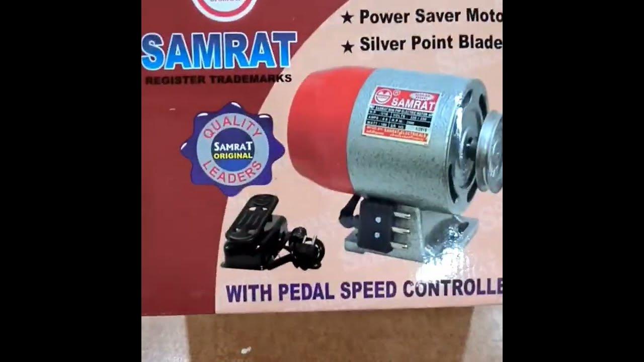 Samrat sewing machine without carbon regulator motor Electric Sewing