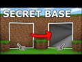 The worlds safest base with a working plane minecraft