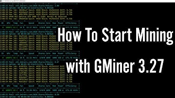How To Start Mining with GMiner 3.27 Download (AMD+NVIDIA - Ethereum) [2023]