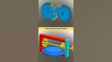 solidworks mechanical engineering drawing solidmodeling cadmodeling cad3D Functional gear drive