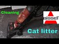 I had to split this video into two *PART 1 Bissell Powerforce- cat litter