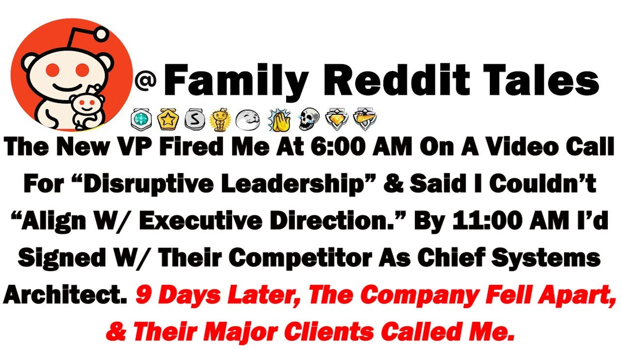The New VP Fired Me At 6:00 AM On A Video Call For “Disruptive Leadership” & Said I Couldn’t “Alige
