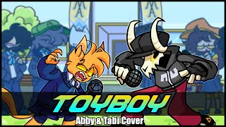 Wait, this song? Again? | FNF - ToyBoy - Abby & Tabi Cover - (Electrolite Remix)