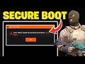Fix “Secure Boot Needs To Be Enabled” in FACEIT
