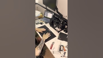 Installing a GPU in an open-air build… risky move #gpu