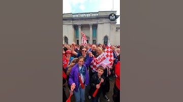 Celebration after Hull KR’s first Challenge Cup win in 45 years