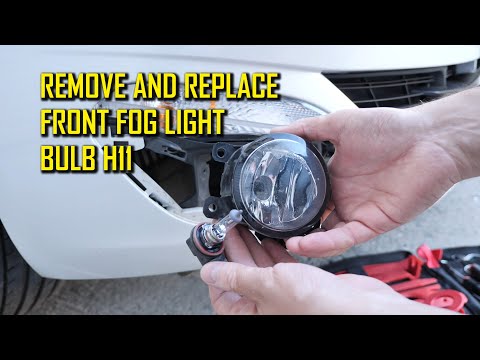 REMOVE AND REPLACE FRONT FOG LIBHTS AND BULBS H11 – PEUGEOT 308 T9 ALLURE