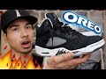 Javais faim alors jai achet des oreo 5 dballage des jordan oreo 5 sur ebay