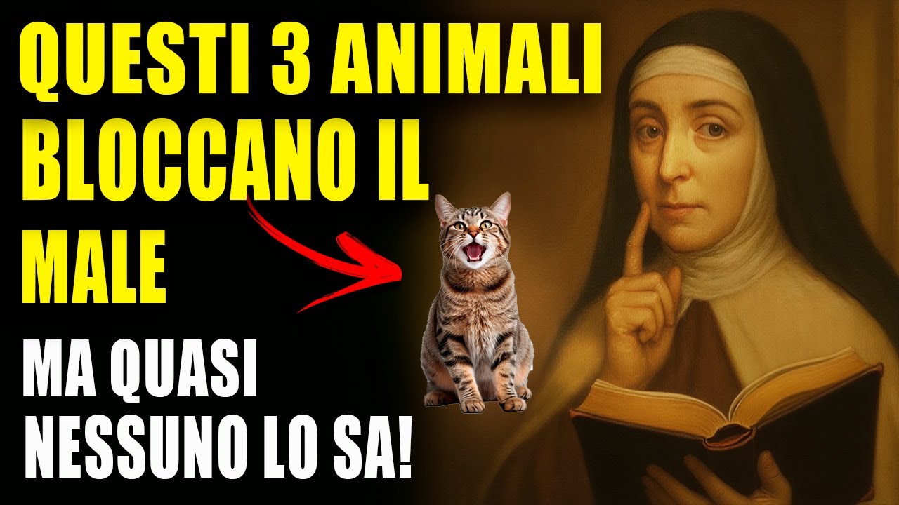 SANTA TERESA RIVELA: 3 ANIMALI CHE PROTEGGONO LA TUA CASA DAL MALE — POCHI LO SANNO!