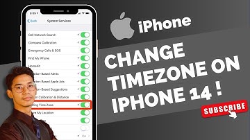 How to Change Timezone on iPhone 15 / 14