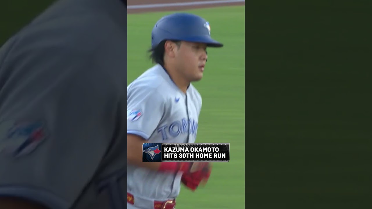 What a rookie season for Kazuma Okamoto! 👏 #MLB #ROOKIE