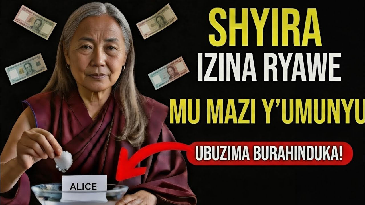 Shyira Izina Ryawe mu Mazi y’Umunyu Nijoro—Biragutangaza, 😱 Bikuzanira Ubutunzi n’Amahirwe Menshi!