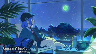 Chill Music with Sea - A World Swaying On The Water | TOSHIKI HAYASHI(%C)