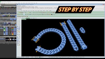 How to make Cuban Chain Link Bracelet - Step By Step